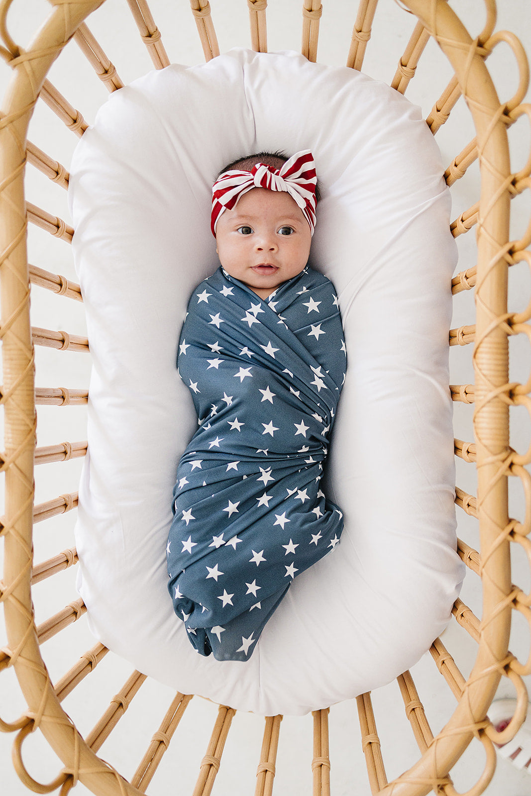 Stars Bamboo Stretch Swaddle