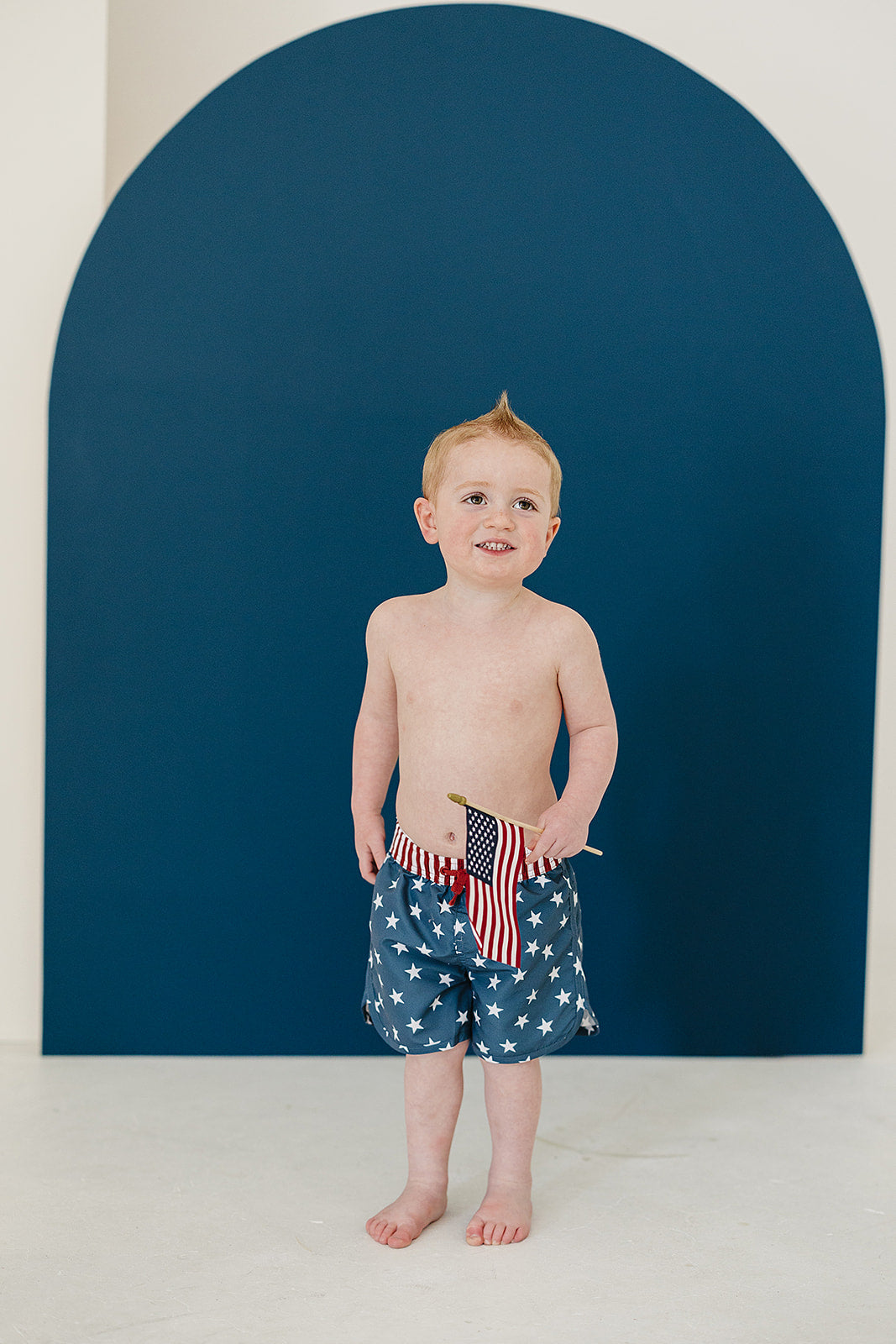 Stars + Stripes Surf Swim Shorts