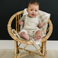 Oatmeal Pocket Knit Overalls