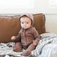 Grey Dash Muslin Quilt