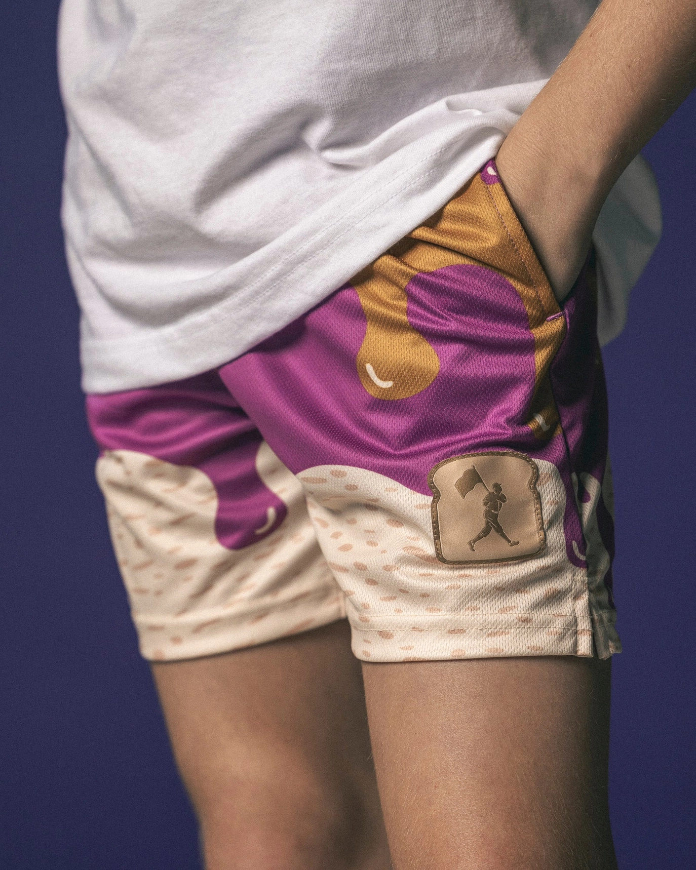 Pb & Jammed Diamond Air Mesh Shorts - Youth