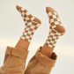 Kids Checkerboard Socks