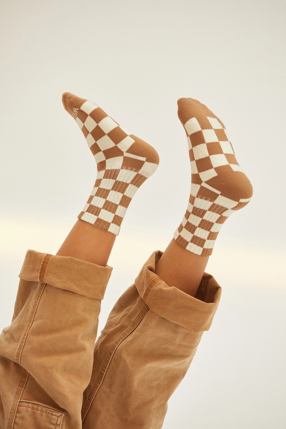 Kids Checkerboard Socks