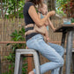 Tushbaby Carrier- Vegan Leather/ Sand