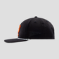 Hardball Hunter Five Panel Rope Cap - Black