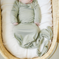 Dried Thyme Knotted Gown