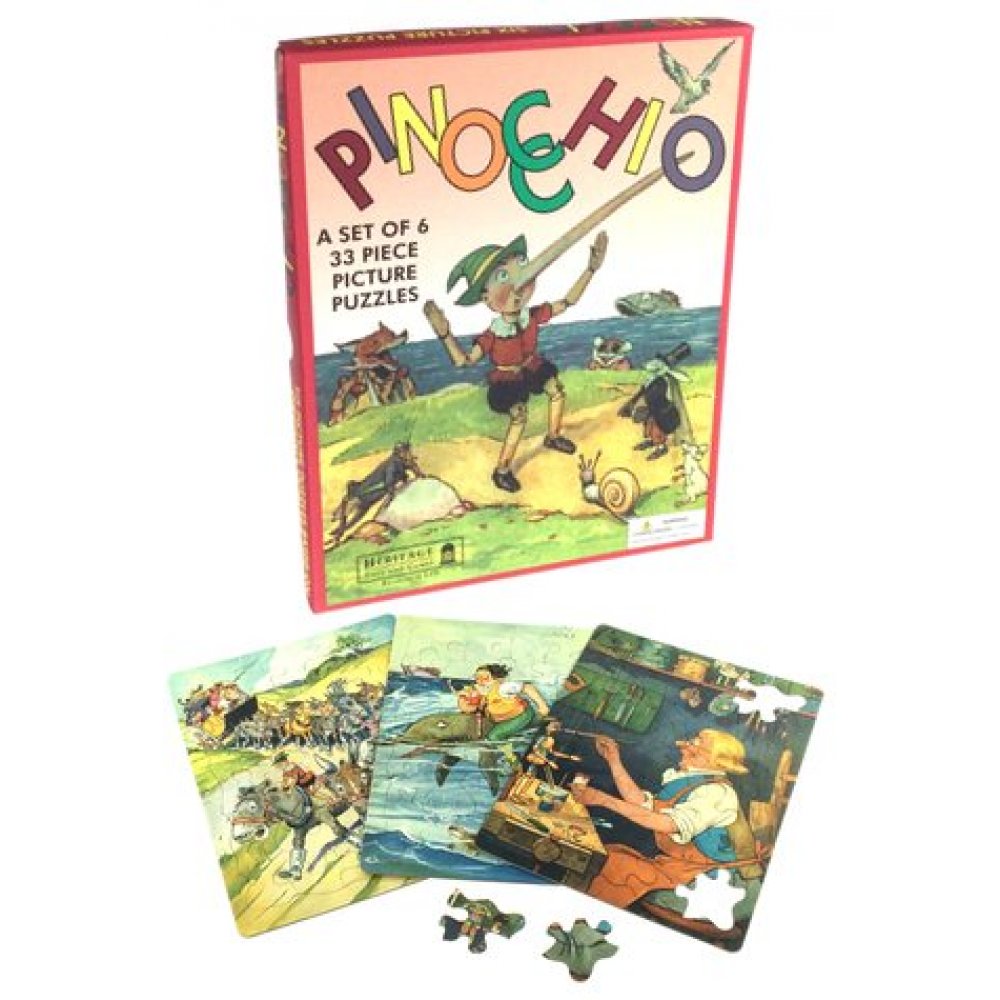 Pinocchio Jigsaw Puzzle Set
