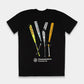 Bat Bros Broken Bat T-Shirt - Black