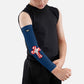 Navy Baseball Cross Kids Arm Sleeve
