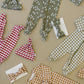 Mustard Gingham Zipper