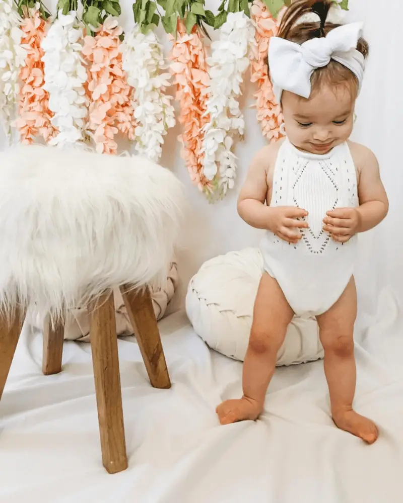 Crochet Halter Romper - Gardenia