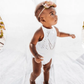 Crochet Halter Romper - Gardenia