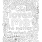 The Power of A Praying Girl Coloring Book