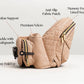 Tushbaby Carrier- Vegan Leather/ Sand
