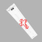 White Baseball Cross Kids Arm Sleeve