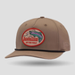 Fishing Club Patch Rope Cap - Brown