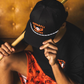 Hardball Hunter Five Panel Rope Cap - Black
