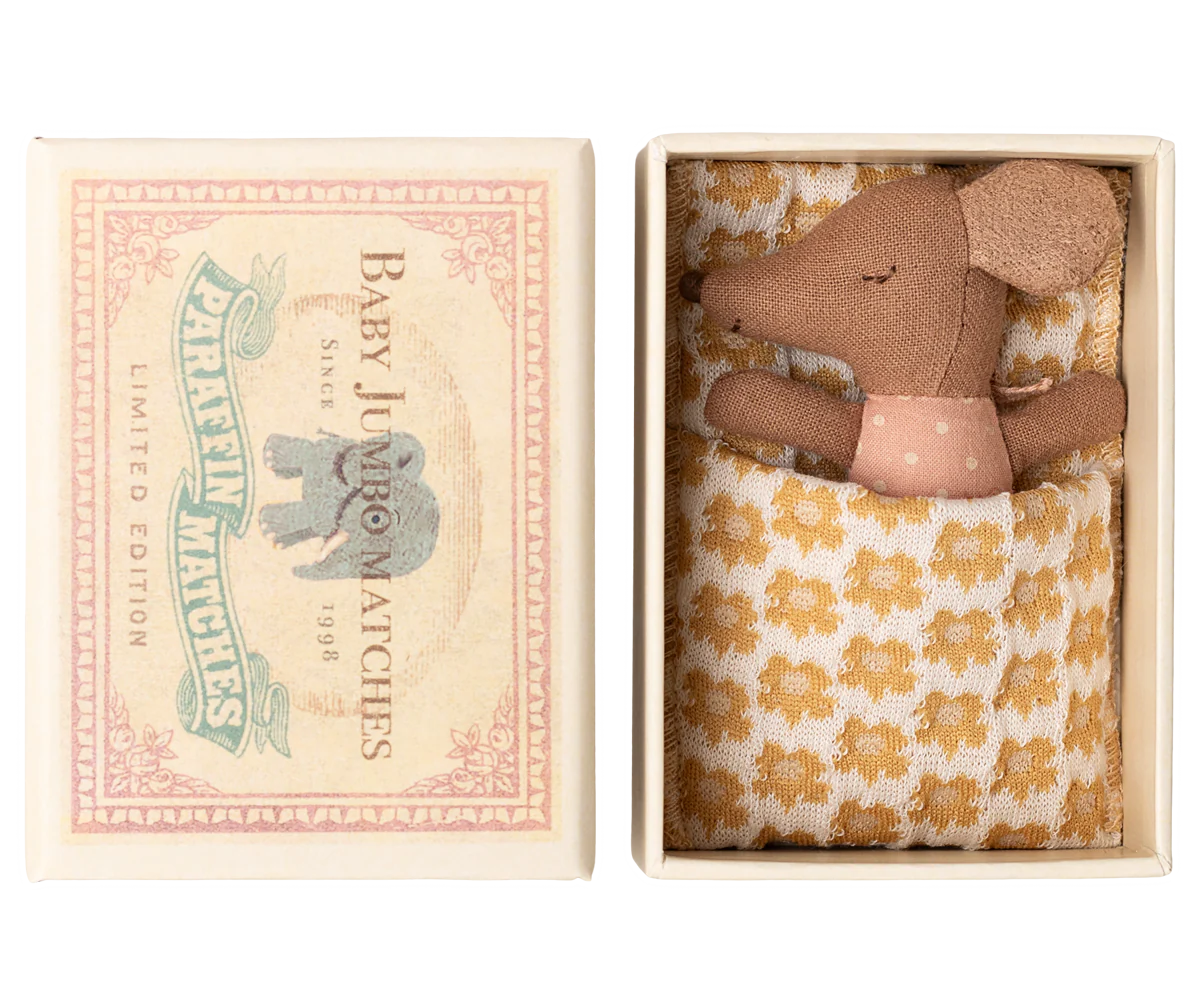 Sleepy Wakey, Baby Mouse - Rose