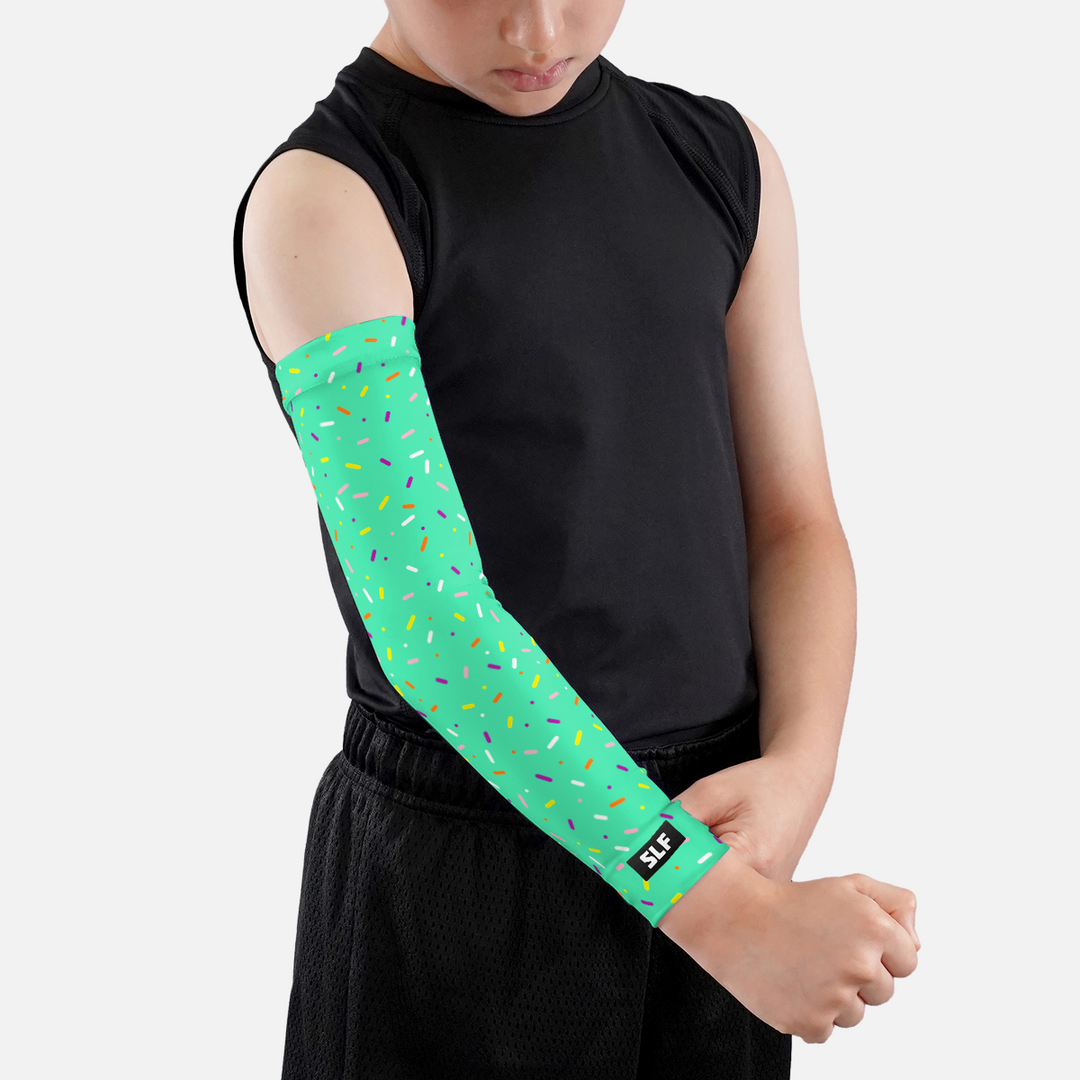 Aqua Sprinkle Blast Kids Arm Sleeve