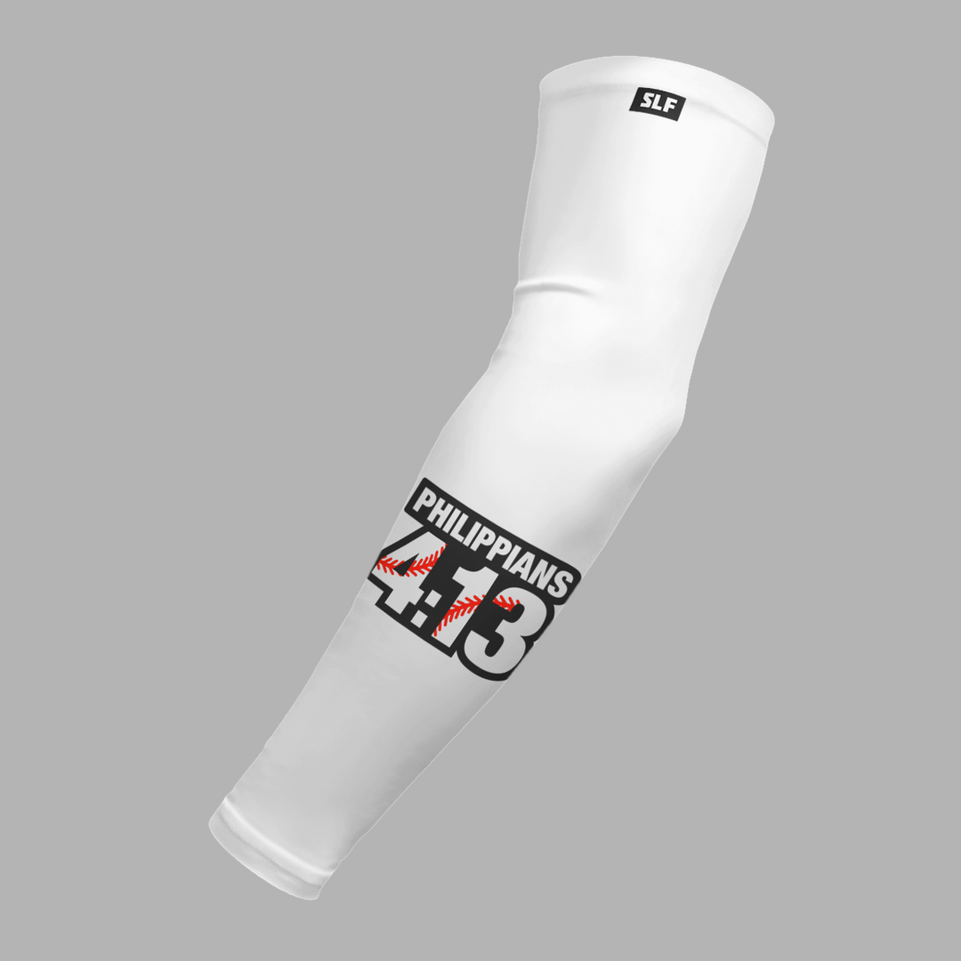 Philippians 4:13 Baseball Arm Sleeve