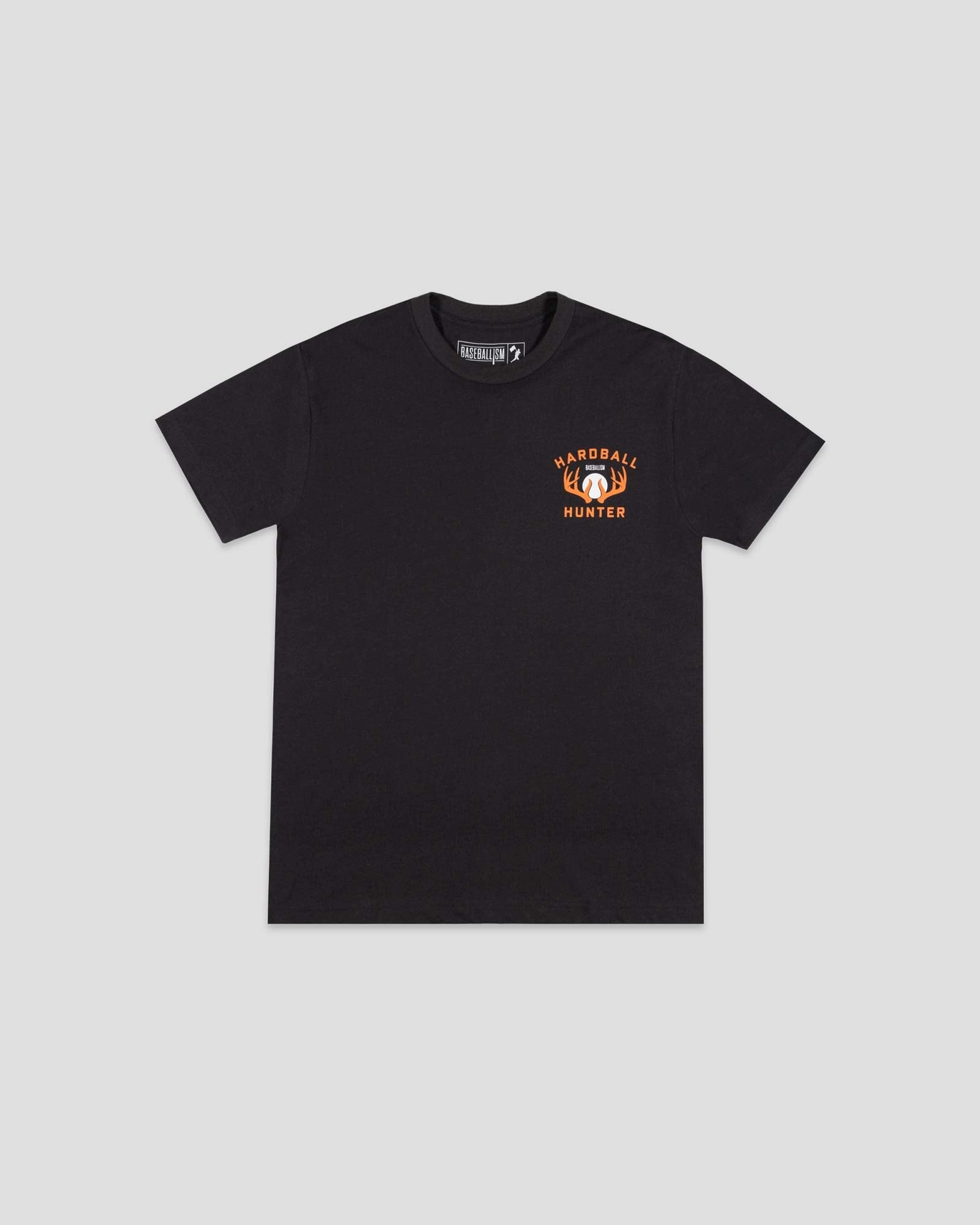Hardball Hunter Antlers T-Shirt (Black) - Youth