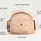 Tushbaby Carrier- Vegan Leather/ Sand