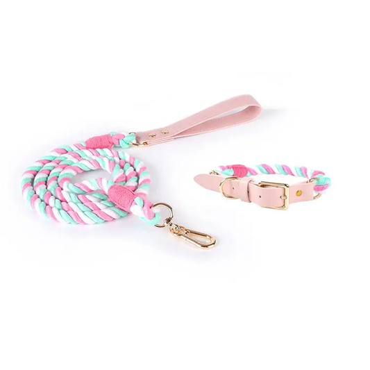 Loofie - Colorful Dog Collar & Leash