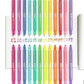 Make No Mistake! Glittery Erasable Markers - Set of 12