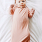 Dusty Rose Knotted Gown