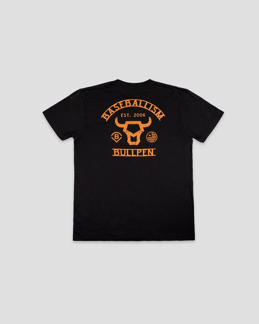 Baseballism Bullpen T-Shirt (Black) - Youth