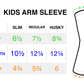 Pink Sprinkle Blast Kids Arm Sleeve