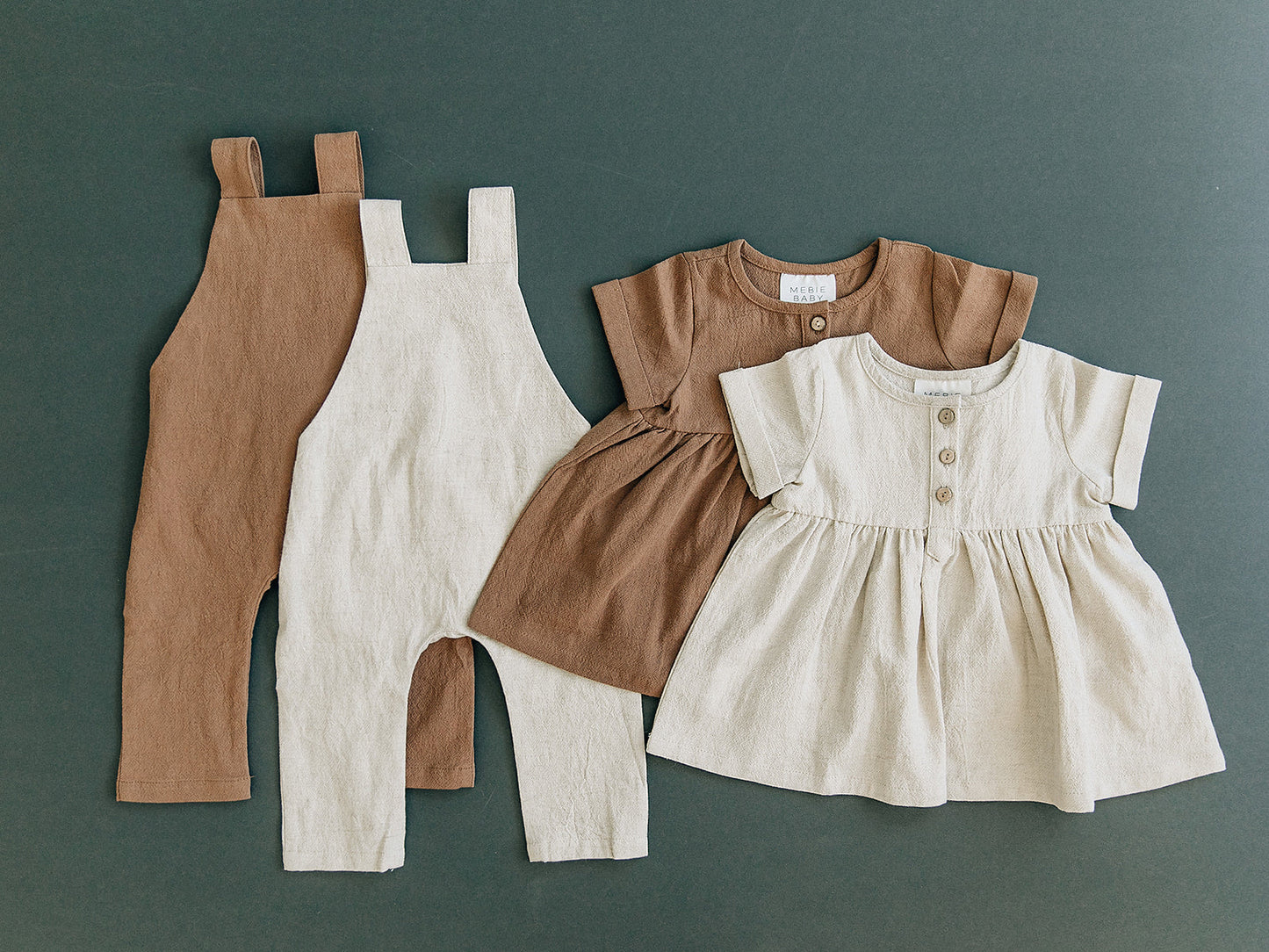 Oatmeal Linen Cotton Dress