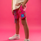 Bubbles and Doubles Diamond Air Mesh Shorts