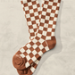 Kids Checkerboard Socks