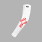 White Baseball Cross Kids Arm Sleeve