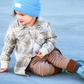 Grey Boot Sock