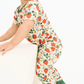 Vintage Strawberry Short Sleeve Bamboo Set