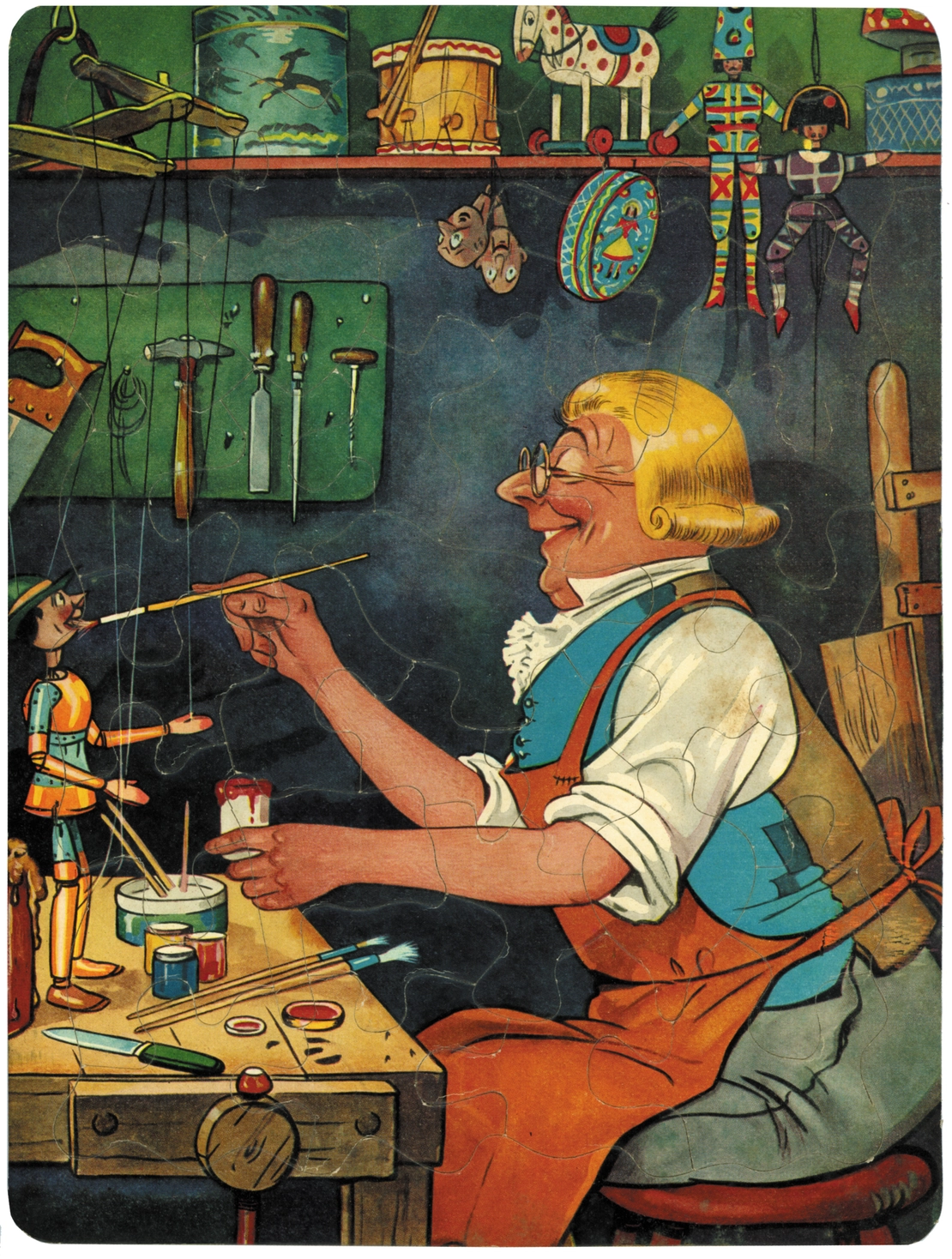 Pinocchio Jigsaw Puzzle Set