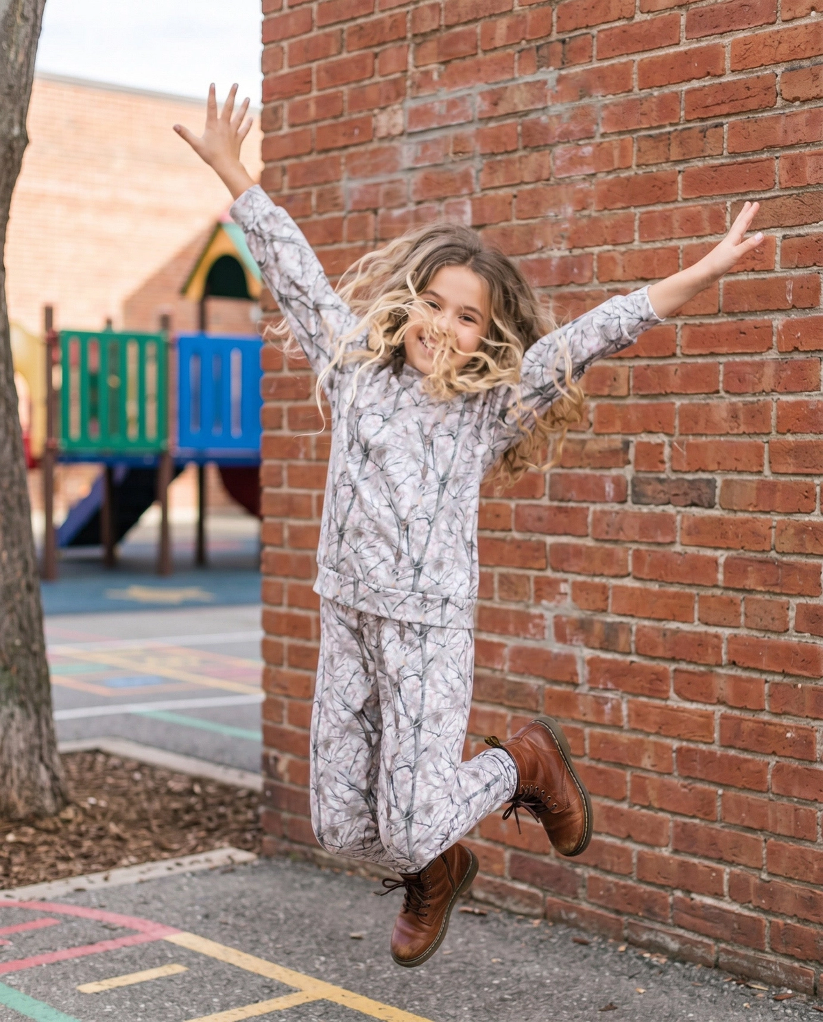 Winter Woodland Camo Lounge Set