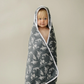 Wild West Muslin Hooded Towel