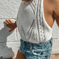 Crochet Halter Romper - Gardenia