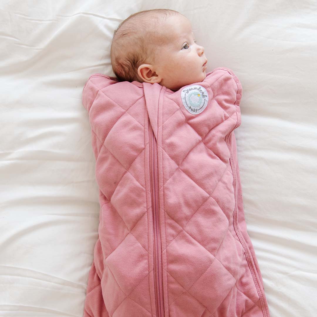 Dream Weighted Swaddle, Dusty Rose Pink 0-6 M