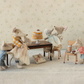 Baby mouse in gown - Mint