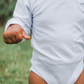 Long Sleeve Onepiece- White