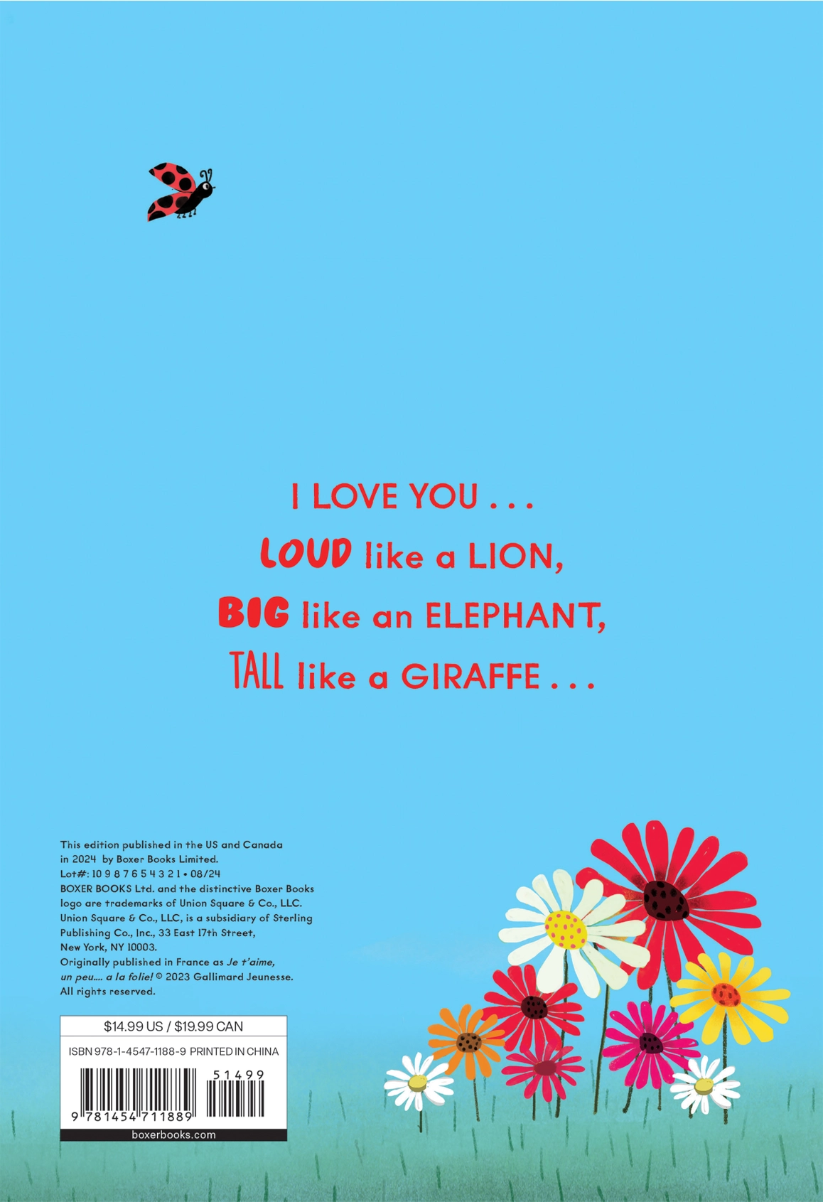 I Love You A Little, I Love You A Lot By Alexandra Garibal