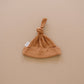 Mustard Organic Ribbed Newborn Knot Hat