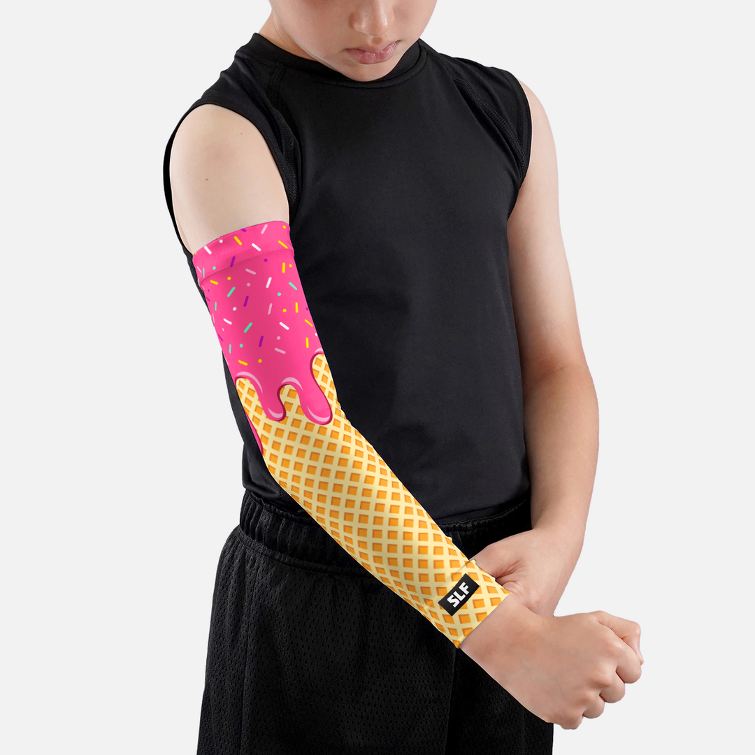 Ice Cream Cone Kids Arm Sleeve