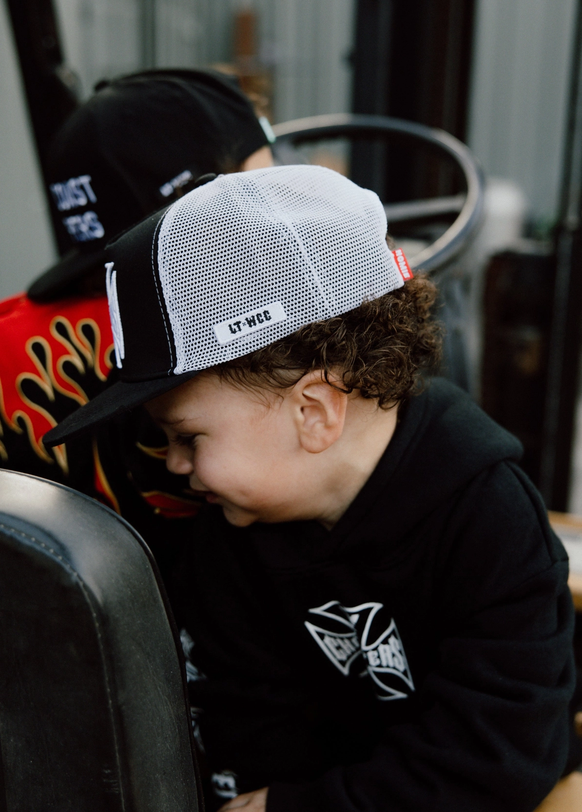 Wcc Trucker Hat Black/White
