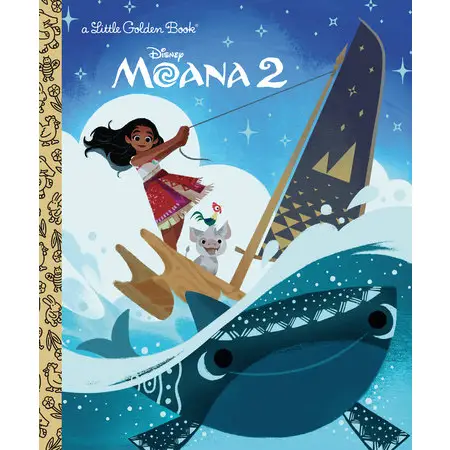 Disney Moana 2 (Little Golden Book)