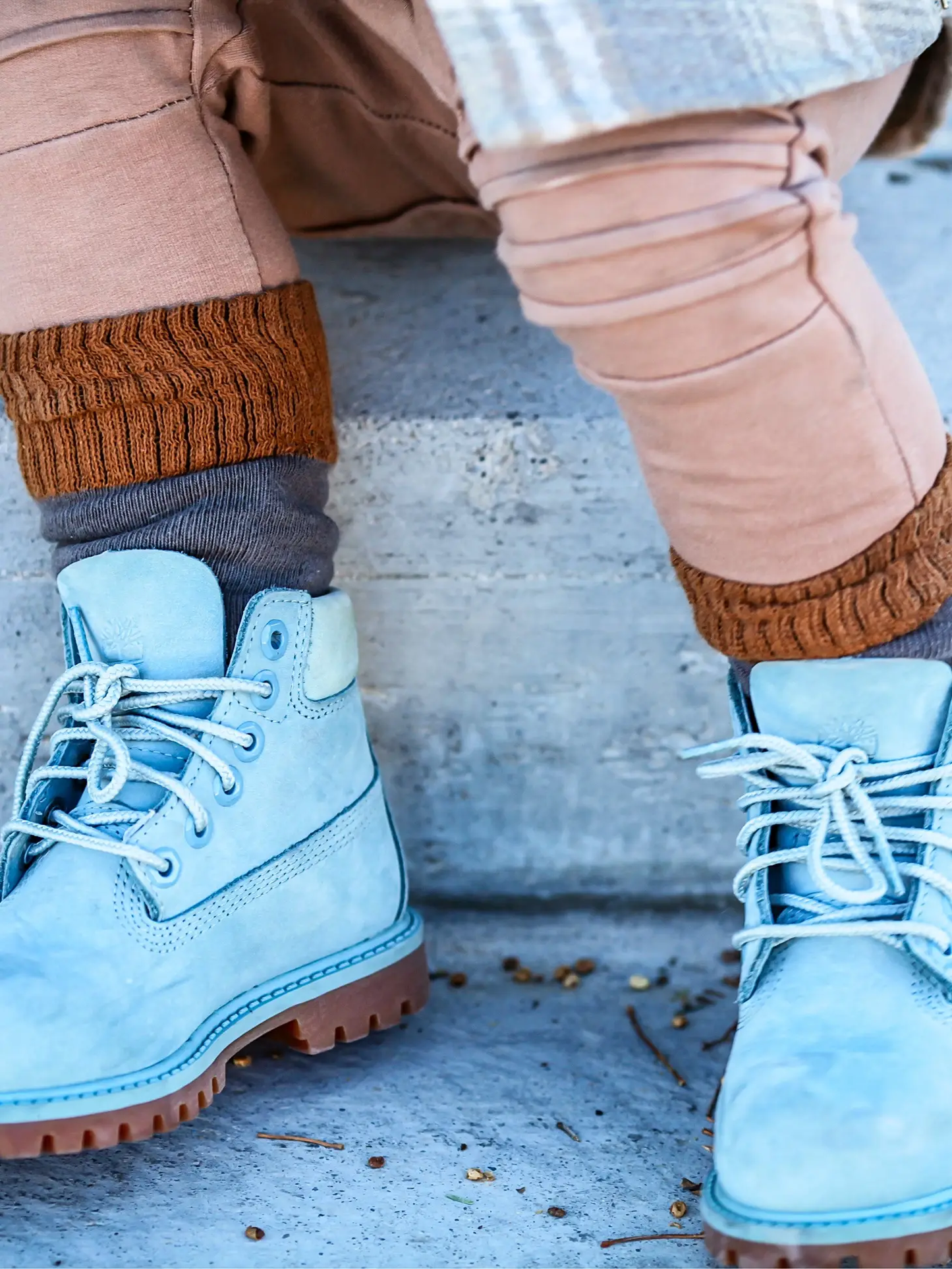 Grey Boot Sock